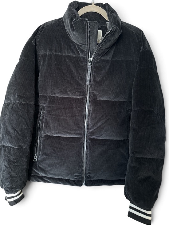 Hdsn Other - Hudson Black Corduroy Puffer Jacket Free Thinkers 2002 NWT Size Small